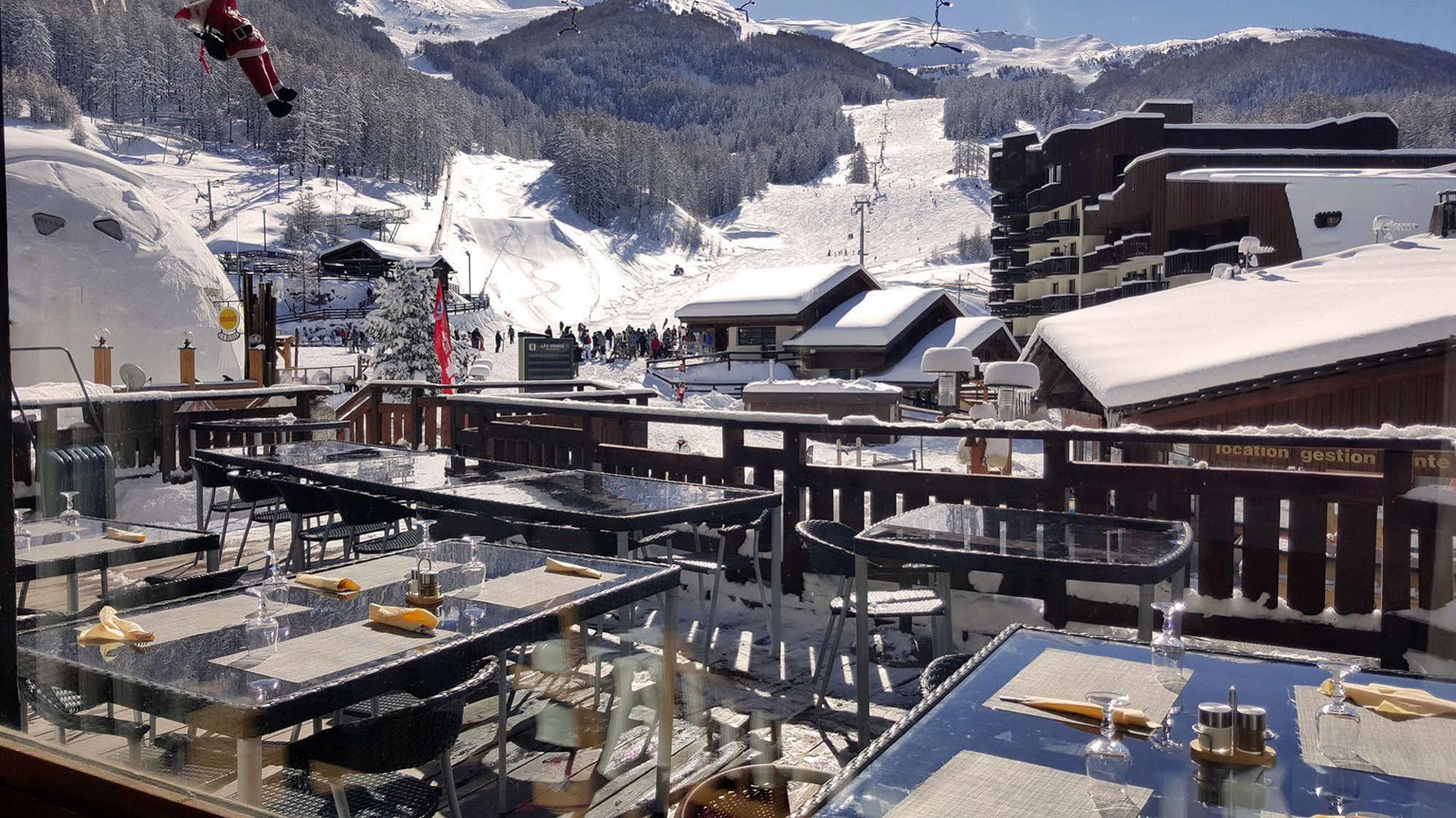 Hotel L'Escale Blanche เลซอร์ ภายนอก รูปภาพ